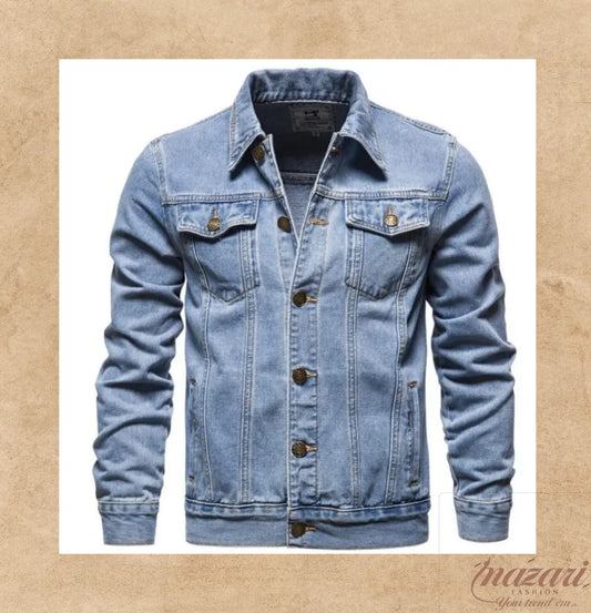 Men denim jacket